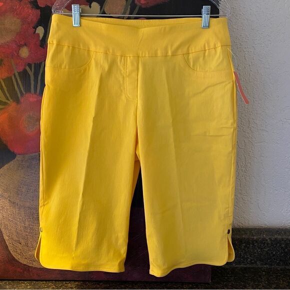 HEARTS OF PALM TROPIC OF INTEREST CAPRIS DAFODIL YELLOW 12 NWT - Picture 13 of 14